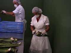 De top en onderzijde verwijderen